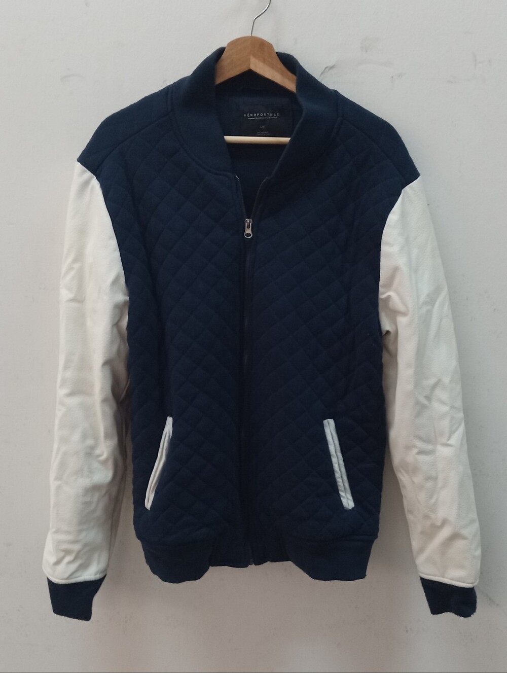 Aeropostale Long Sleeve Full Zip Up Bomber Jacket Men’s Size L